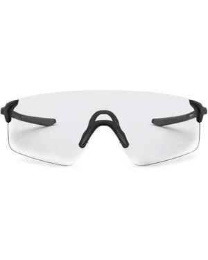 Oakley Matte Frame Clear Lens Sunglasses - Black