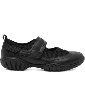 COTEMP Ballerines À Brides Perforées - Black