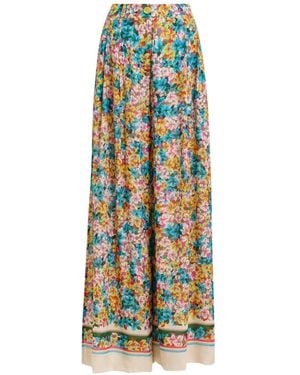 Essentiel Antwerp Floral-Print Trousers - White