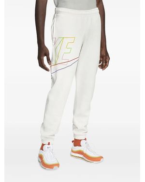 Nike Pantaloni Sportivi Club Fleece "Phantom" - Bianco