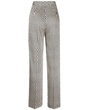 パンツ LIU JO PRINTED PANTS Liu Jo Printed Trousers in Blue | Lyst
