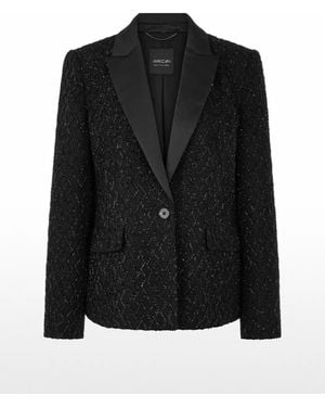 Marc Cain Sparkling-Embellished Blazer - Black