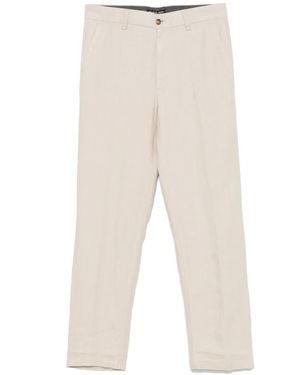Michael Kors Linen Trousers - Natural