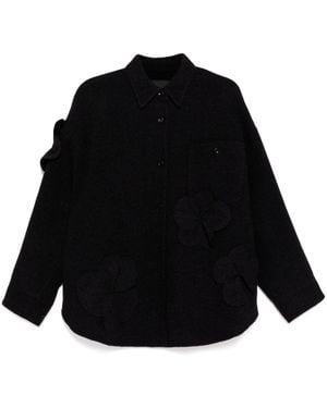 JNBY Floral-Embellished Jacket - Black