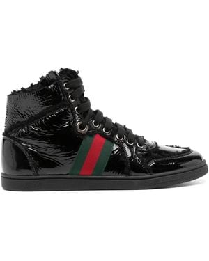 Gucci High-Top Trainer - Black