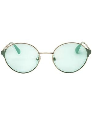 MAX&Co. Round-Frame Sunglasses - Green