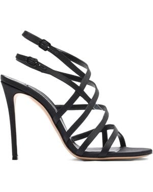 Casadei 100Mm Strapped Heeled Sandals - Black