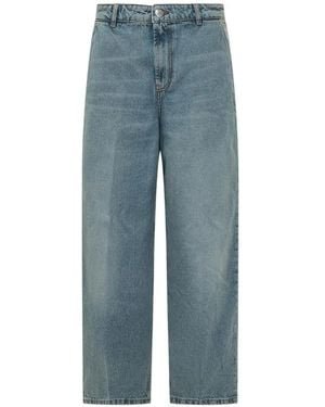 Ami Paris Balloon-Fit Jeans - Blue