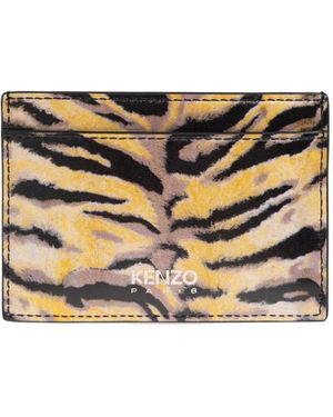 KENZO Tiger Cardholder - Natural