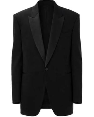 Saint Laurent Shawl-Lapel Blazer - Black