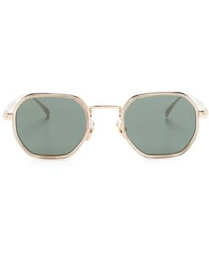 David Beckham Geometric-Frame Sunglasses - Gray