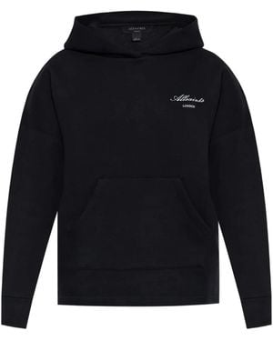 AllSaints Sudadera Skull con capucha - Azul