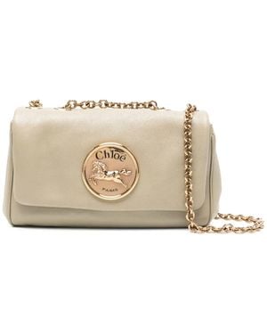Chloé Heritage Umhängetasche mit Kettenriemen - Natur