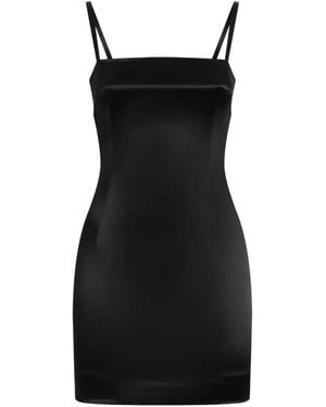 Dolce & Gabbana Slip dress satinado - Negro