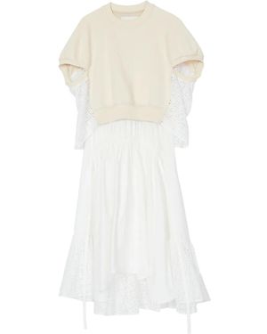3.1 Phillip Lim レイヤード ドレス - ホワイト