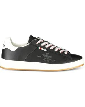 Esercito 1659 Logo-Print Trainers - Black