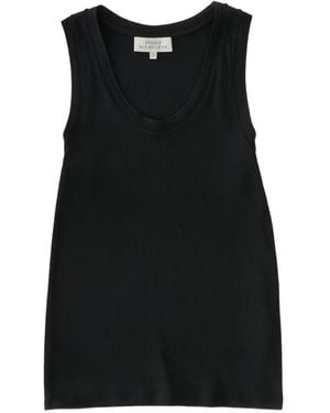 Studio Nicholson Votan Tank Top - Black