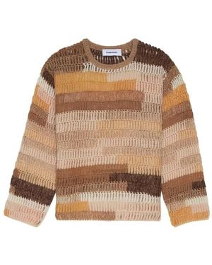 Etudes Studio Patchwork Knitwear - Natural