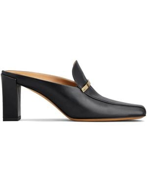Tod's 71Mm Cuoio Mules - Black