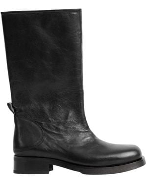 Our Legacy Botas Haul Camion Con Lengüeta - Negro