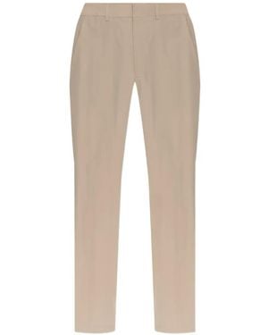 EA7 Trousers With Logo - Natural