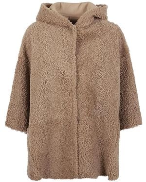 Enes Alice Shearling Jacket - Natural