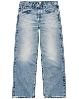 Edwin Faded Loose-Fit Jeans - Blue