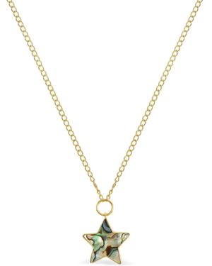 freya rose Paua Star Necklace - Metallic