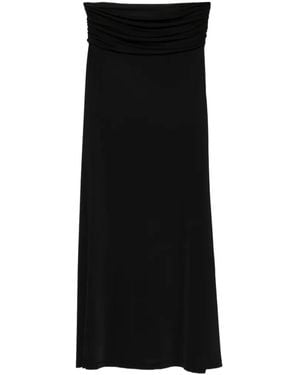 AYA MUSE Falda Feyra Fruncida - Negro
