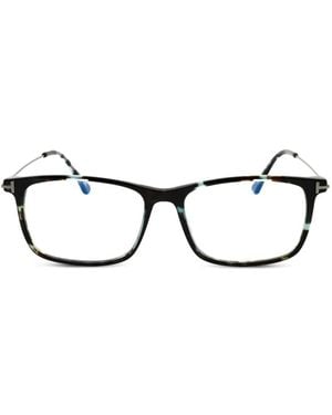 Tom Ford Lunettes De Vue À Monture Rectangulaire - Multicolor