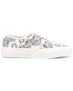 Maison Kitsuné Sneakers Dancing Girls X Hotel Olympia - Bianco