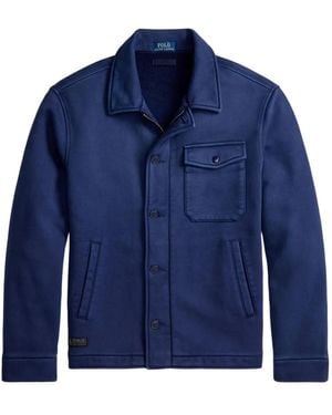 Polo Ralph Lauren Giacca Con Bottoni - Blu