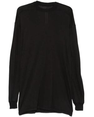 Rick Owens Pull Rick À Manches Longues - Black