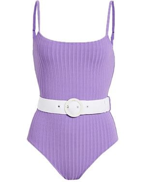 Solid & Striped The Nina ワンピース水着 - パープル