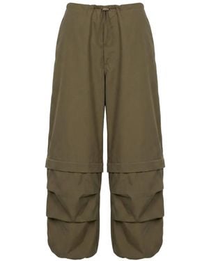 Agolde Pantalones De Chándal Coulson Con Cordones - Verde