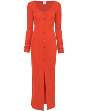 Nanushka Nareh Maxi Dress - Red
