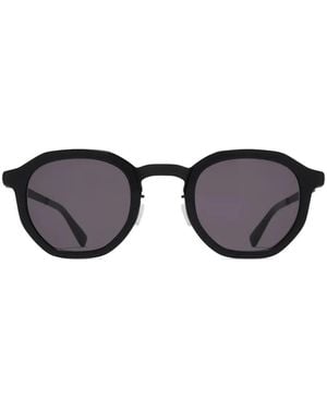 Mykita Sawyer Zonnebril Met Rond Montuur - Zwart