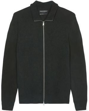 Marc O' Polo Cardigan À Fermeture Zippée - Black