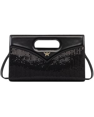 MCM Diamond Clutch - Schwarz