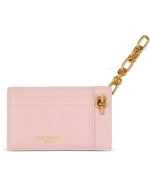 Balmain Pulse Card Holder - Pink