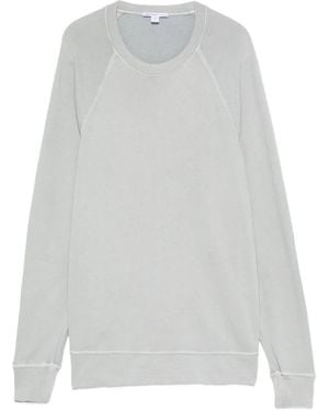 James Perse Felpa Con Maniche Raglan - Bianco