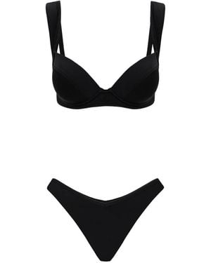 Noire Swimwear Ava Ivy Underwired Bikini - Black