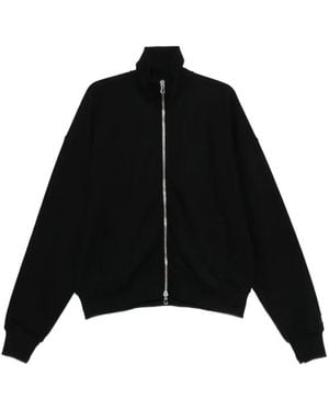 RETERNITY L'Atelier De La Rue Zip-Up Sweatshirt - Black