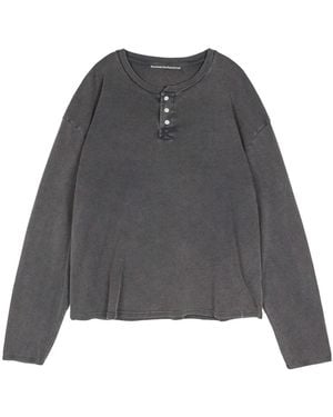 Stockholm Surfboard Club Logo-Print T-Shirt - Grey