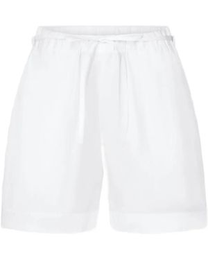 Loulou de Saison Malone Drawstring Shorts - White