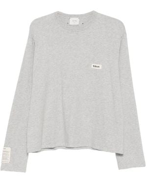 Alysi Long-Sleeves T-Shirt - White