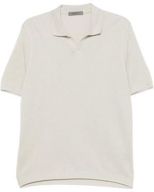 Corneliani T-Shirt À Design Texturé - White