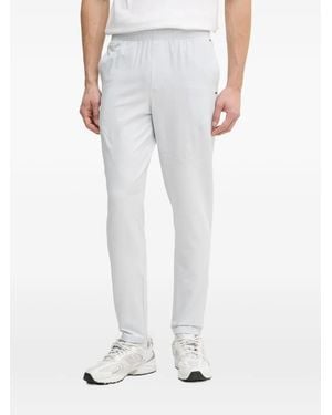 Under Armour Ua Unstoppable Logo-Patch Elasticated-Waistband Trousers - White