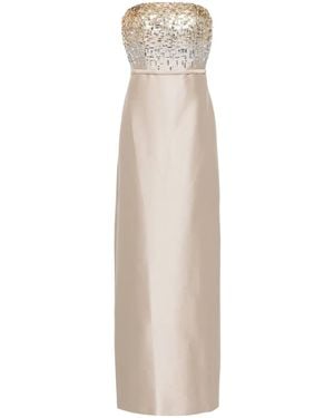Sachin & Babi Phaedra Gown - Natural