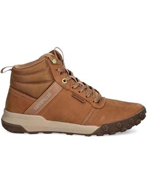 Caterpillar Hex Ready Padded Leather Boots - Brown